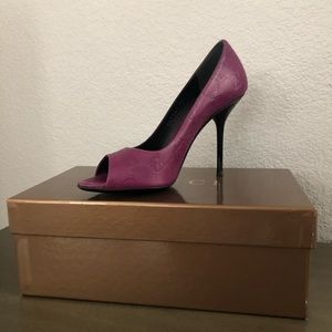 Gucci Women’s Size 6 1/2 Guccissima Leather Pumps